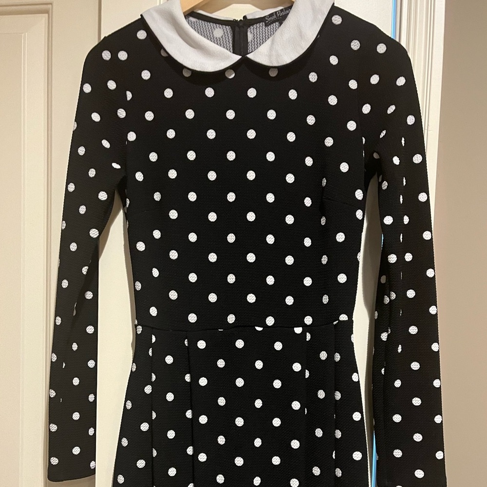 ModCloth Smak Parlour Dress in Polka Dot
